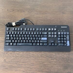 Lenovo SK-8825 Preferred Pro Fullsize USB Keyboard, Black